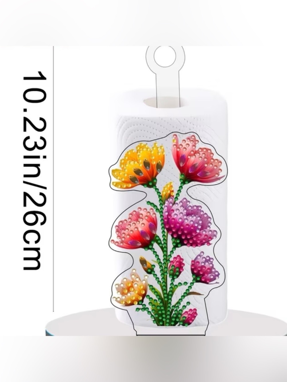 Handcrafted Paper Towel Holder - sealed - Picture 4 of 7